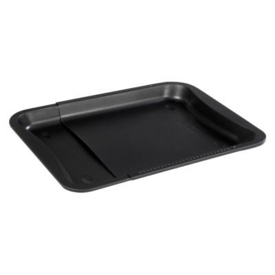 Zenker Plaque de four extensible de 35-52 x 32 cm Black Metallic