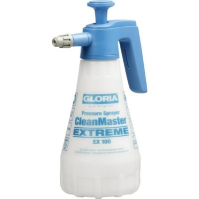 Gloria Pulvérisateur à pression CleanMaster EXTREME EX 100 - 1L pour Solvants et Nettoyants