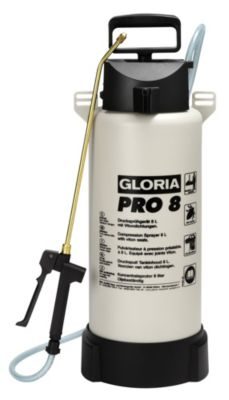Gloria Pulvérisateur à pression spécial Pro 8 cuve plastique 8l - 163107
