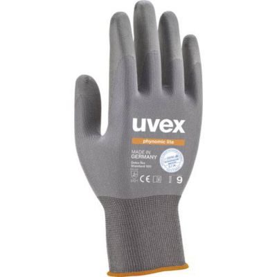 Uvex Gants de travail phynomic lite 6004009 - Taille 9, 1 paire
