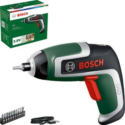 Bosch Visseuse sans fil avec batterie 3,6 V - vitesse maxi 235 tr/min - couple maxi 5,5 Nm - IXO 7