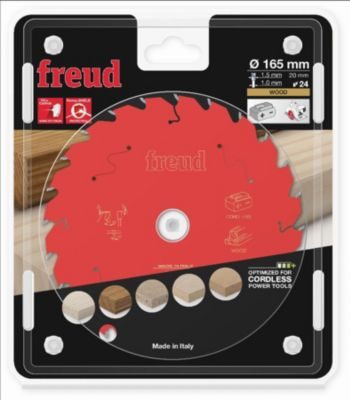 Freud Lame de scie circulaire pour bois 24 dents D165mm - F03FS10052