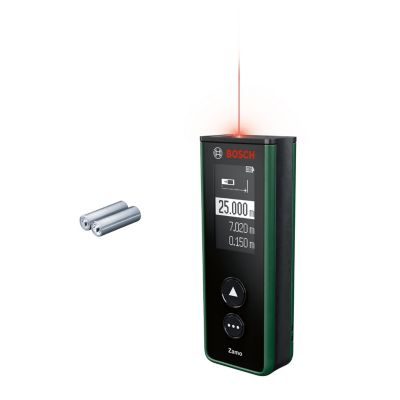 Bosch Télémètre laser Zamo portée jusqu'à 25 m précision ± 2 mm