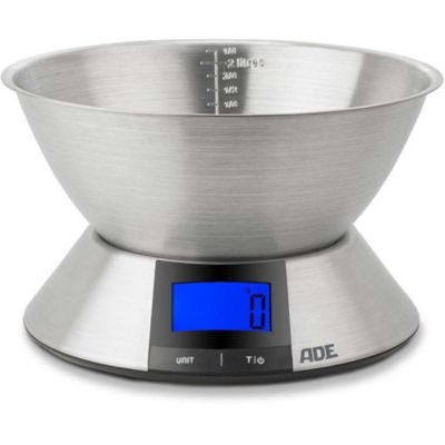 Ade Balance de cuisine digitale Hanna 5 kg bol inox 2,25 L