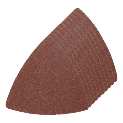 Ryobi Abrasif triangle G60/G80/G120, assortiment - 10 pièces