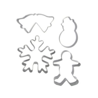 Zenker Lot de 4 emporte-pièces de Noël Emporte-pièces