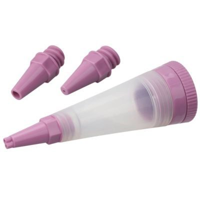 Zenker Stylo de pâtisserie et 3 embouts de décoration Sweet Sensation