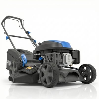 Hyundai Tondeuse à gazon Thermique 43cm Autotractée Sans Fil 139cc 4-en-1 HYM17150SPX
