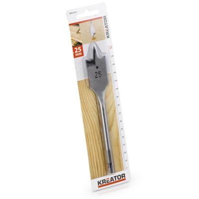 Kreator Mèche pour bois plate Ø 25x152mm