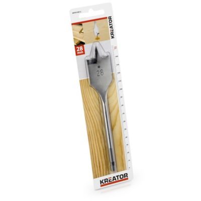 Kreator Mèche pour bois plate Ø 28x152mm