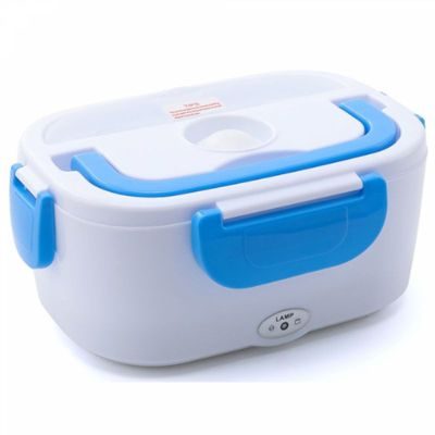 Herzberg Boite à déjeuner chauffante électrique Bleu HG03152-BLU