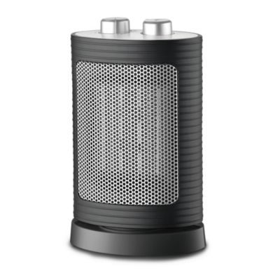 Warm Tech Radiateur céramique oscillant 1500W - 2 puissances + ventilateur - Avec Thermostat