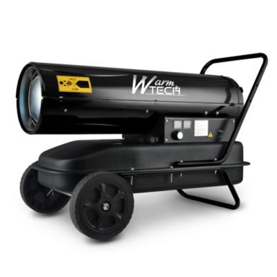 Warm Tech Canon À Chaleur Diesel 30 Kw Avec Roues