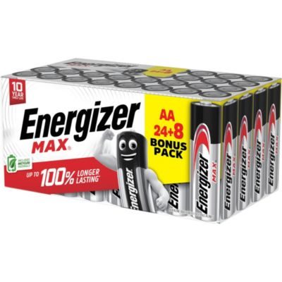 Energizer 32 Piles alcalines Max AA LR6