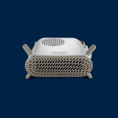 Delonghi Radiateur Soufflant - Métal - 2000 W Max - Position Verticale Et Horizontale - Silencieux (43 Db)