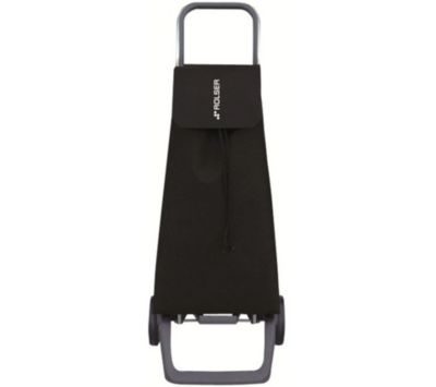 Rolser Chariot de courses noir Jet 2 roues H. 97.5 x L. 35 x P. 30 cm