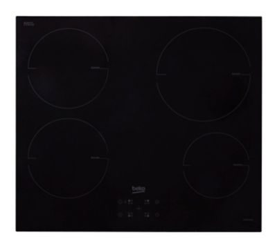 Beko Plaque de cuisson induction 4 foyers coloris noir l.58 x P.51 x H.5,2 cm