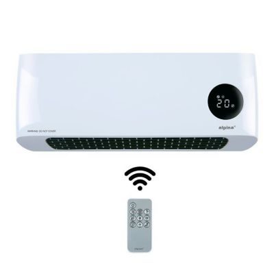 Alpina chauffage mural et ventilateur PTC céramique 2000W