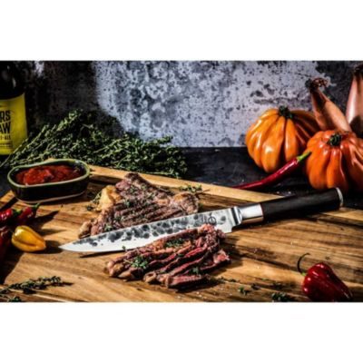 Forge Couteau à viande FORGED SEBRA Lame 20,5 cm Acier japonais 440C Manche Dalbergia