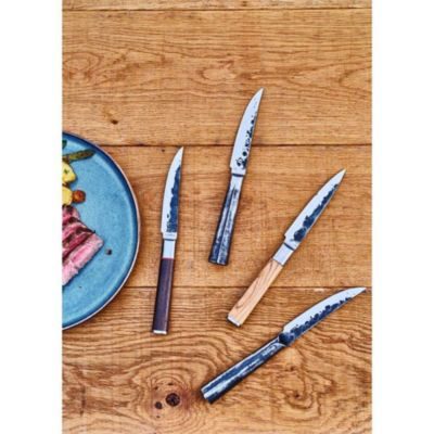 Forge Couteau de chef FORGED Sebra lame 16 cm manche bois Dalbergia