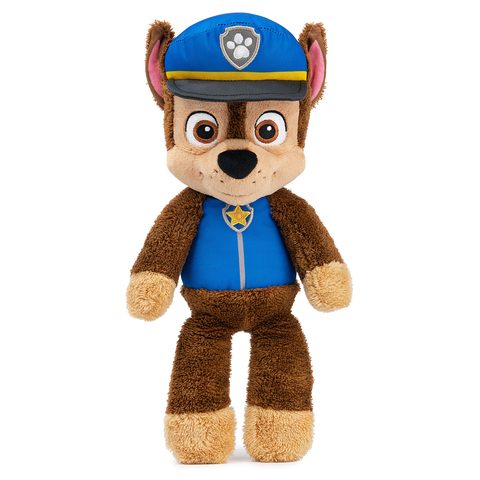 Gund PAW Patrol - Pat Patrouille - Peluche Chase 35 Cm - Peluche Chien - Douce Agréable Lavable - Pat Patrouille Jouet Premier Age - Jouet Bébé 1 An Et +