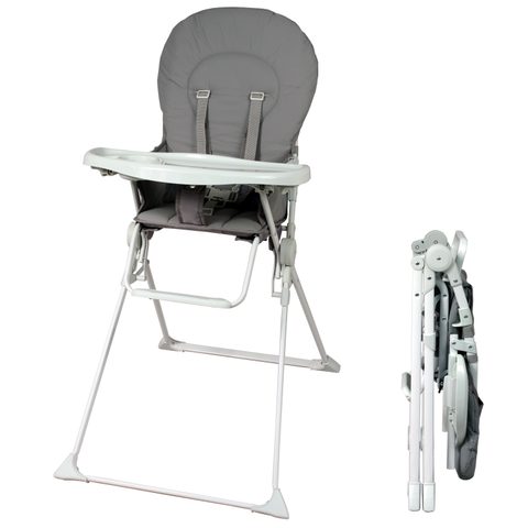 Bambisol Chaise haute fixe avec tablette reglable en profondeu