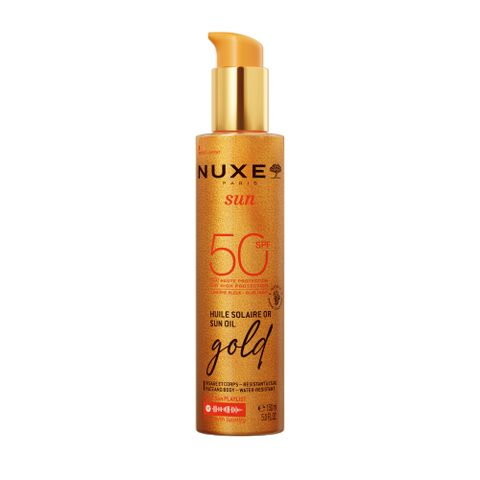 Nuxe Sun Huile Solaire Or Spf50 Visage & Corps 150ml