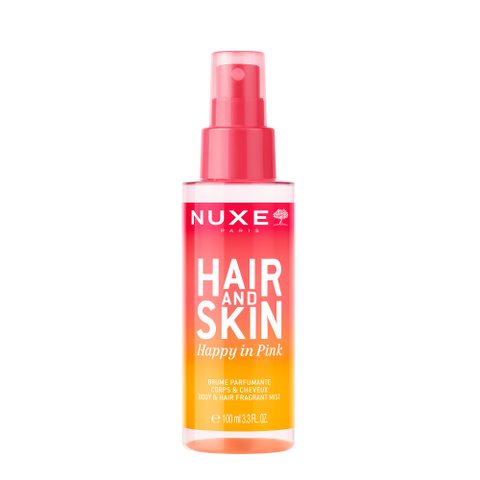 Nuxe Hair & Skin Happy In Pink Brume parfumée corps et cheveux pour femme 100 ml