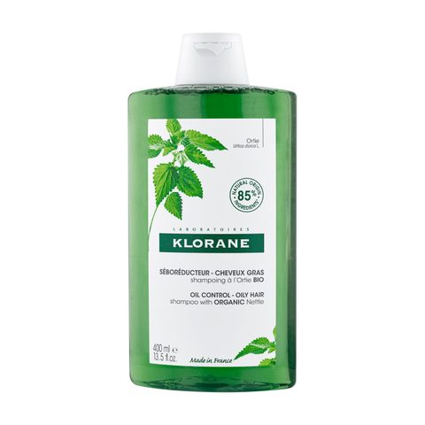 Klorane Ortie shampoing purifiant pour cheveux gras 400 ml