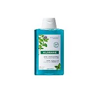 Klorane Organic Mint shampoing purifiant détoxifiant pour cheveux normaux 200 ml