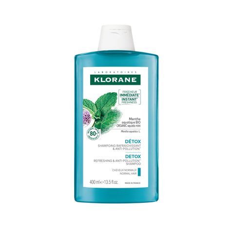 Klorane A LA Mint BIO shampooing détox pour cheveux normaux 400 ml