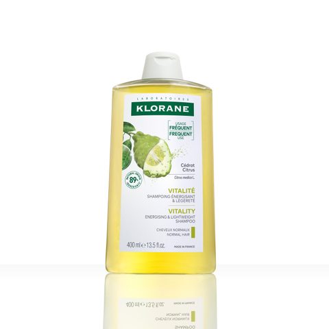 Klorane Cédrat shampoing purifiant pour cheveux normaux à gras 400 ml