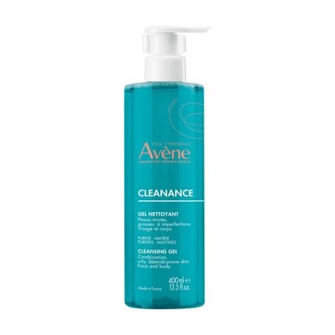 Avène Cleanance Cleansing Gel gel nettoyant pour peaux grasses sujettes à l'acné 400 ml