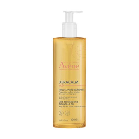 Avène XeraCalm A.D. Lipid-Replenishing Cleansing Oil huile lavante relipidante pour la peau sèche et souffrant d’eczéma 400 ml