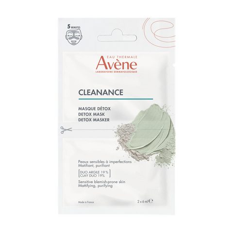 Avène Cleanance Masque Détox Sachet 2 x 6ml