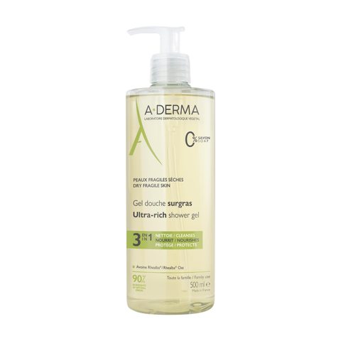 A-Derma Les Indispensables Gel Douche Surgras 500ml