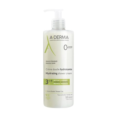 A-Derma Hydra-Protective gel douche extra-doux format familial 500 ml
