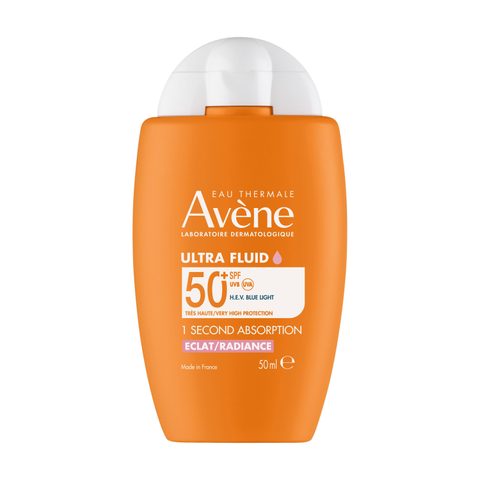 Avène Sun Ultra Fluid Radiance fluide illuminateur anti-soleil SPF 50+ 50 ml