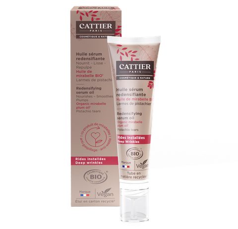 Cattier Huile Sérum Redensifiante Bio - Absolu de Beauté - 30ml
