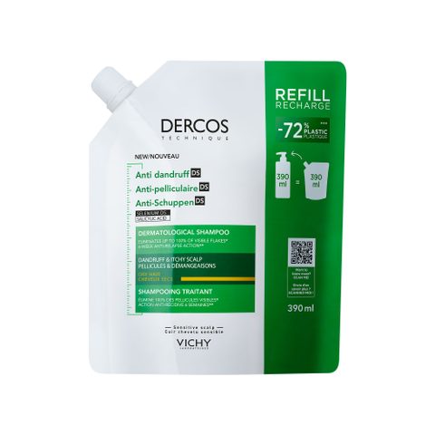 Vichy Dercos Anti-Dandruff shampoing antipelliculaire pour cheveux secs 390 ml