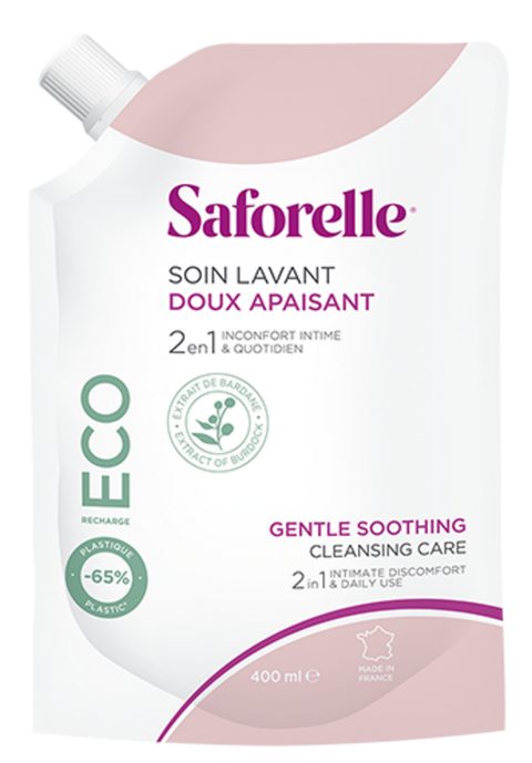 Saforelle Gentle cleansing care gel de toilette intime 400 ml