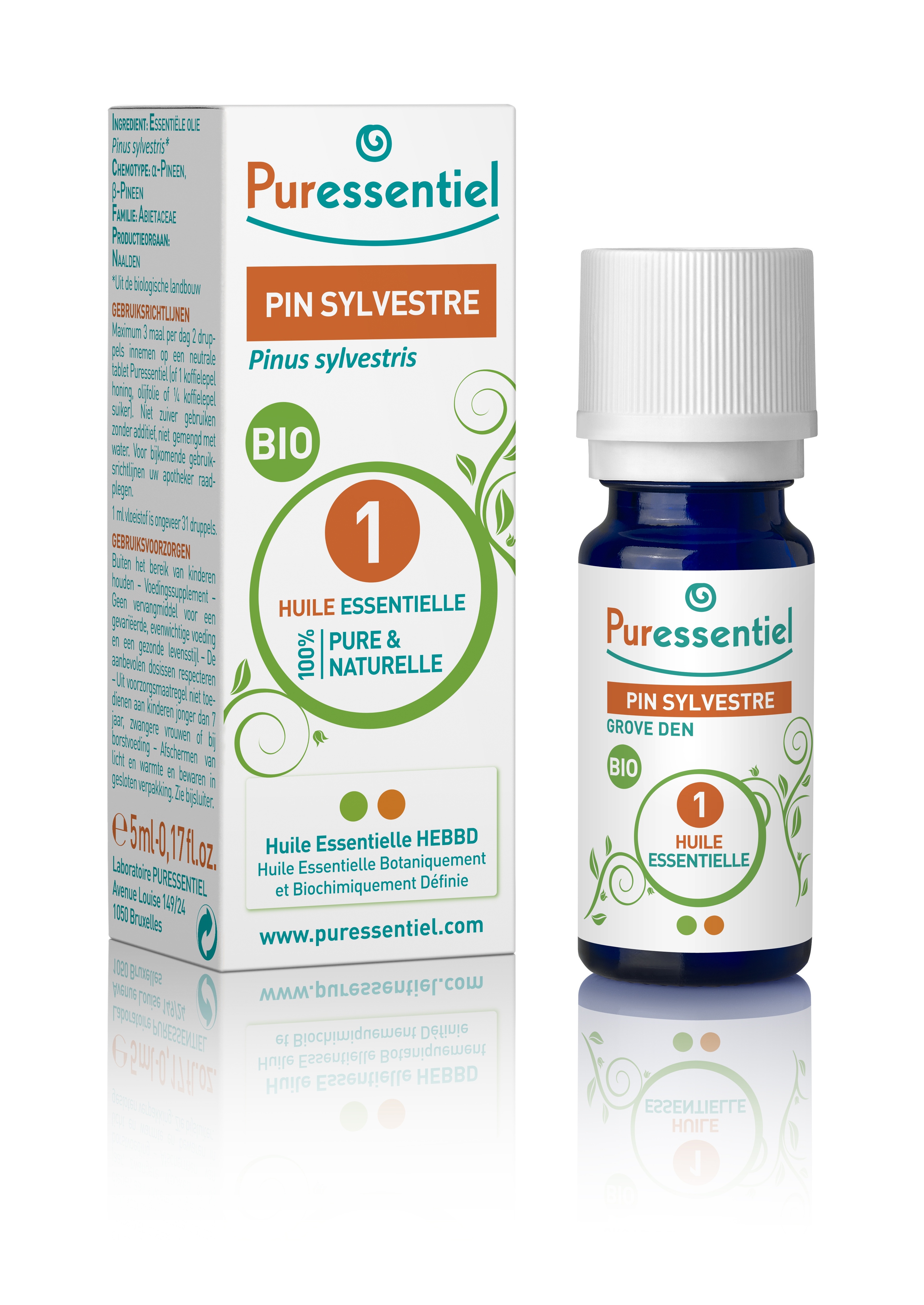 Puressentiel Huile essentielle Pin sylvestre bio 5ml