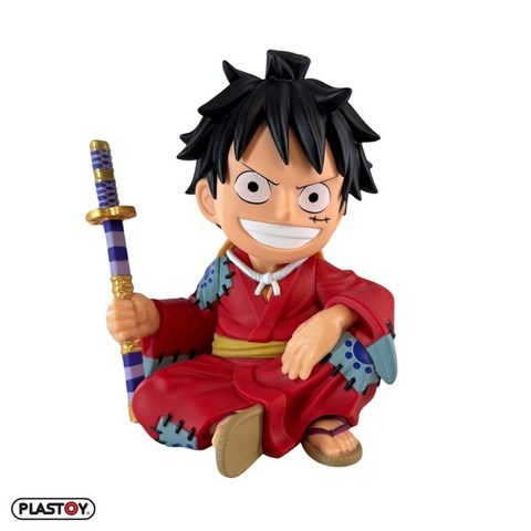 Plastoy Tirelire - One Piece Luffytaro - Plastique - 15 cm