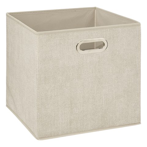 5five Simply Smart Panier tissu 31x31cm "Mix N' Modul" beige chiné - 5five