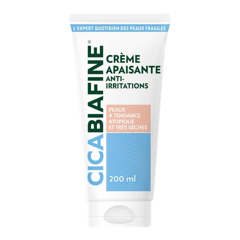 Cicabiafine crème hydratante anti-irritations boite 200ml