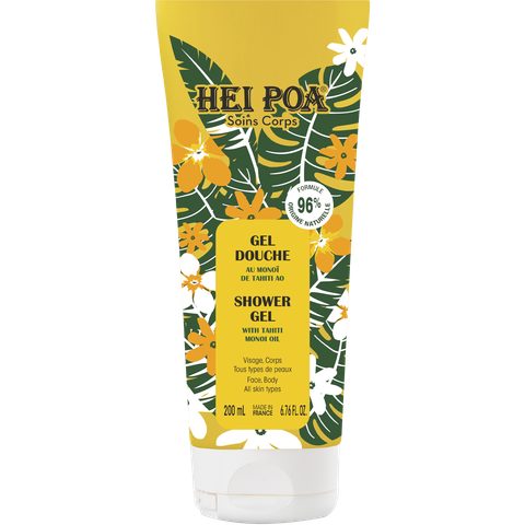 Hei Poa Tahiti Monoi Oil Gel douche 200 ml