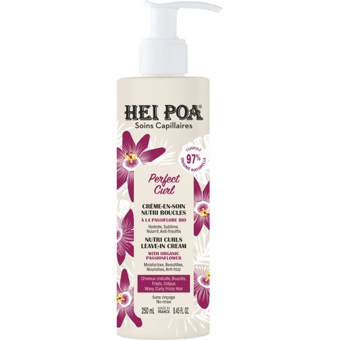 Hei Poa Perfect Curl crème sans rinçage pour cheveux bouclés et frisé 250 ml