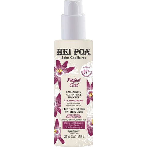 Hei Poa Perfect Curl cure sans rinçage pour cheveux bouclés 200 ml