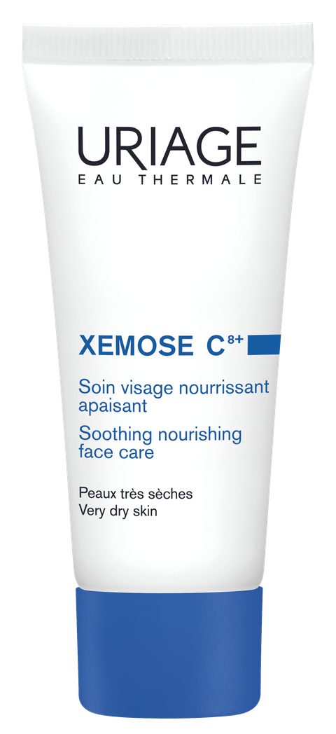 Uriage Xemose C8+ Soothing Nourishing Face Care crème apaisante nourrissante pour peaux sèches à atopiques 40 ml
