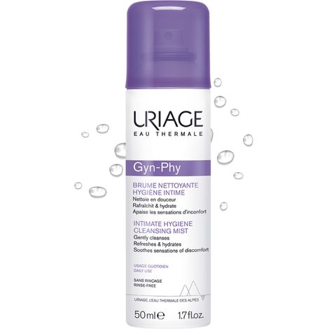Uriage Gyn-Phy Brume Nettoyante Hygiéne IntIme brume pour les parties intimes 50 ml